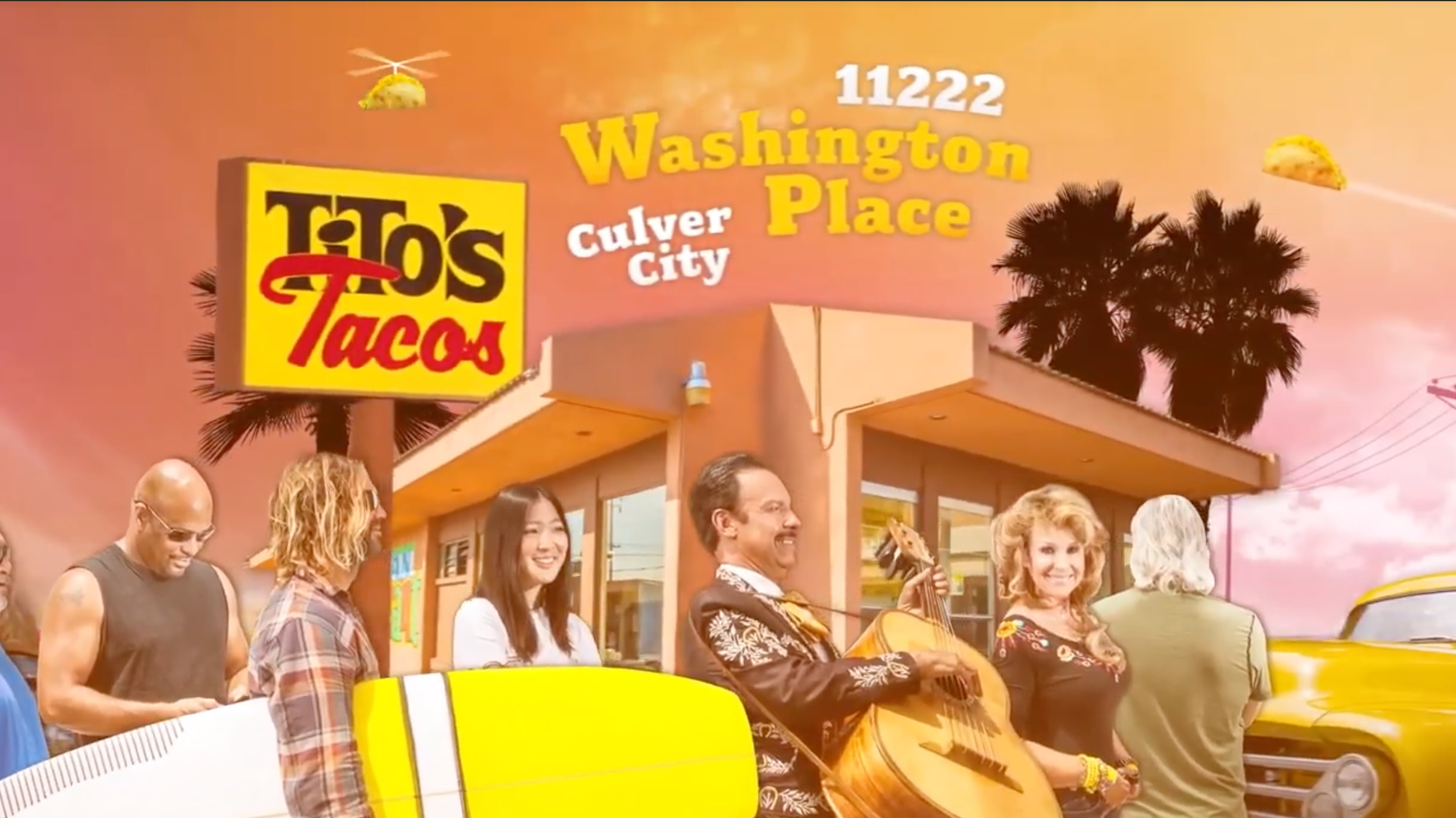 Tito's Tacos commercial